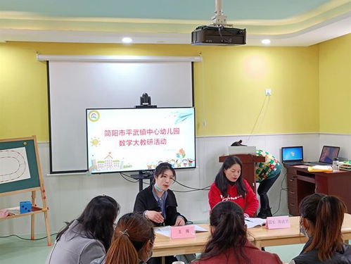 簡陽市平武鎮中心幼兒園數學大教研活動暨幫扶禾豐片區民辦園活動